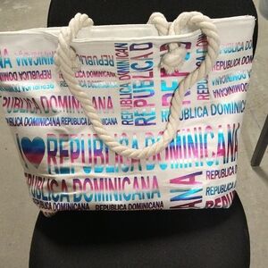 Colorful República Dominicana Tote Bag